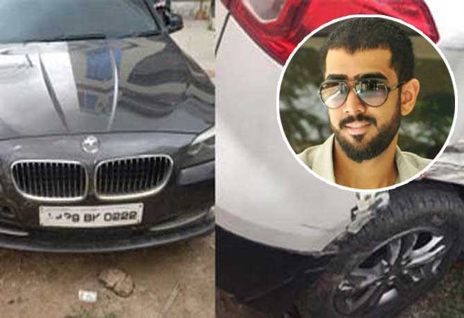 Rana brother Abhiram escapes unhurt in car accident