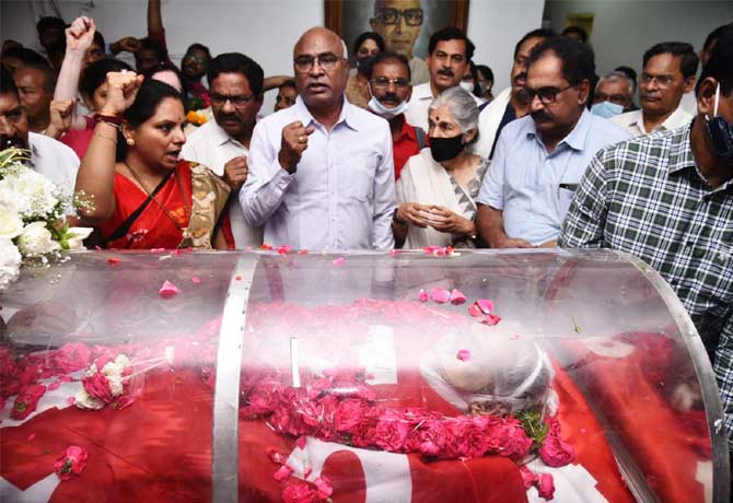 Mallu Swarajyam Funeral is over