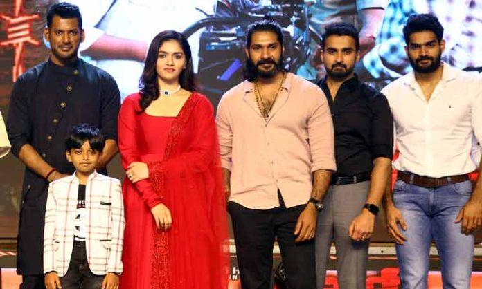 'Lathi' Movie Pre Release event in Hyderabad