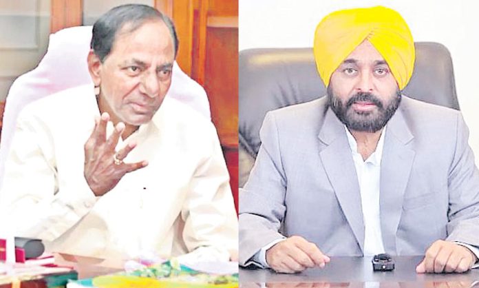 Punjab CM will meets CM KCR today