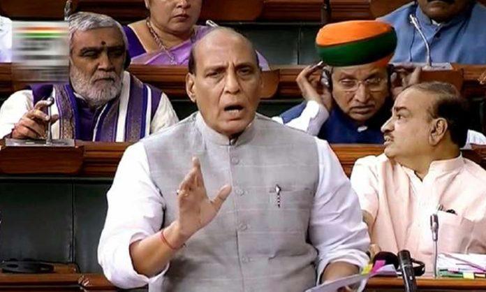 Rajnath Singh about China troops border clash