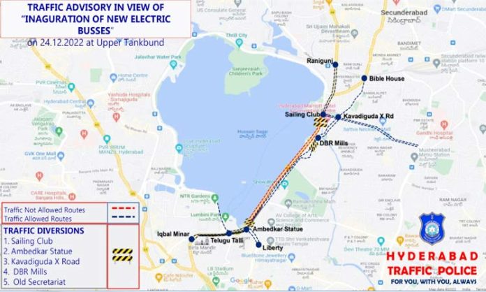 Traffic restrictions on Tankbund