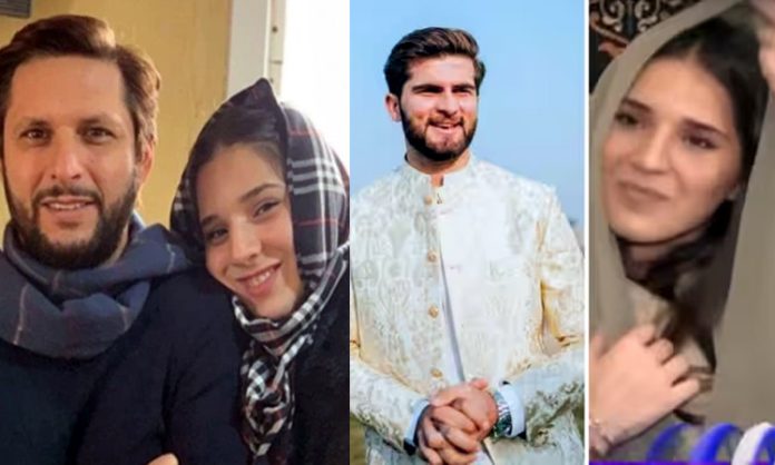 Shaheen Afridi married Afridi's daughter Ansha