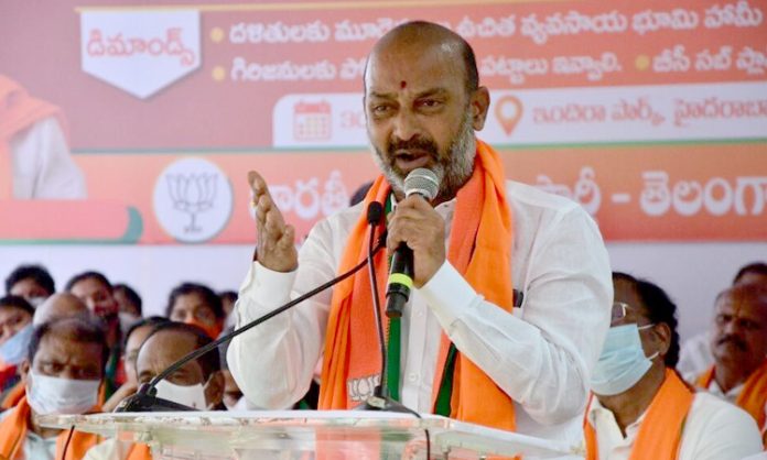 BJP will come to power in Telangana: Bandi Sanjay