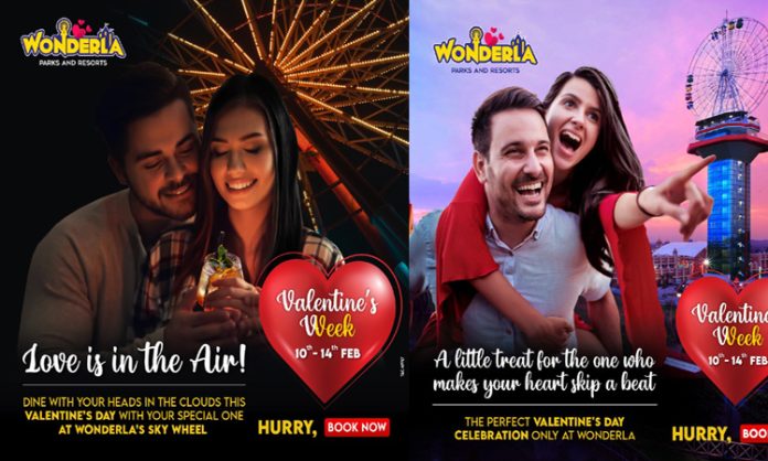 Wonderla special package for this Valentine's day