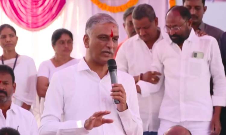 Minister Harish Rao launched Arogya Mahila Scheme