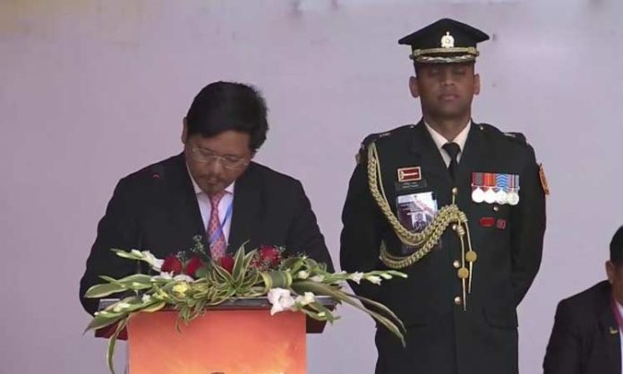 Sangma Meghalaya CM