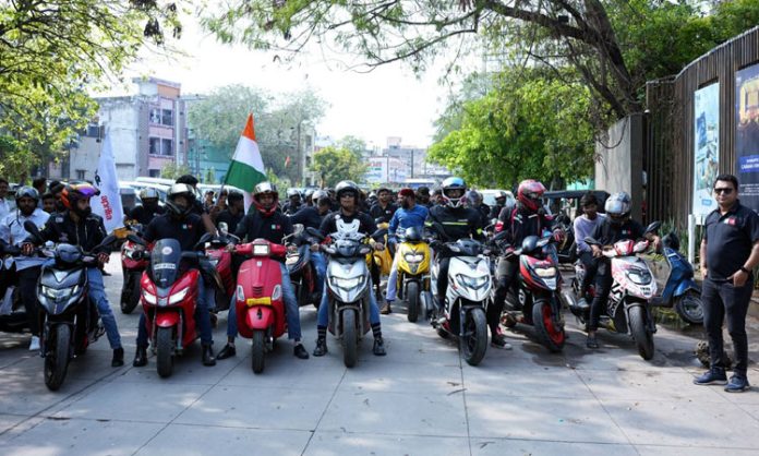 Piaggio India conduct Grand Deccan Ride in Hyderabad