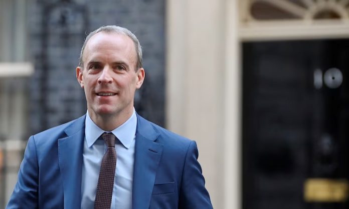 British Deputy Prime Minister Dominic Raab resigns