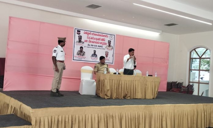 Cyberabad Traffic Joint CP meeting with hostel owners