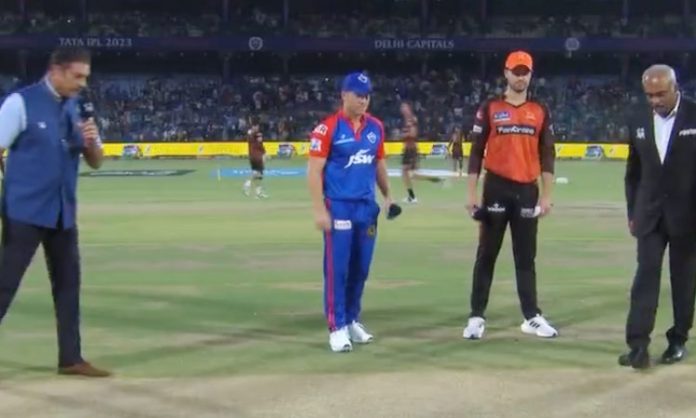 IPL 2023: Sunrisers won the toss and elected to bat