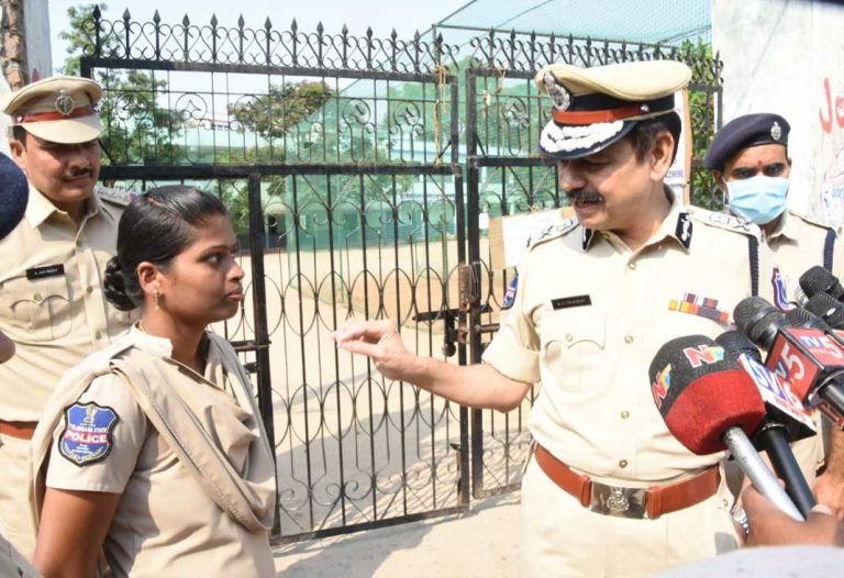 Rachakonda Commissioner visited 10th class examination centers