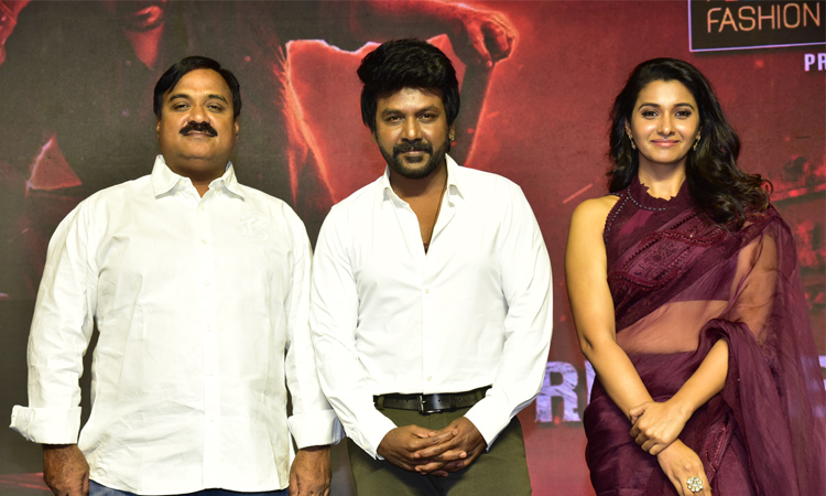 Raghava Lawrence at Rudrudu prerelease event