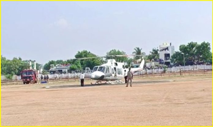 Technical fault in CM Jagan's helicopter