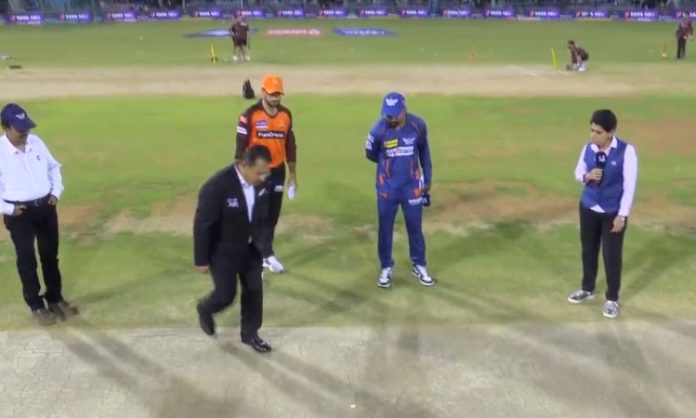 IPL2023: Sunrisers won the toss and elected to bat