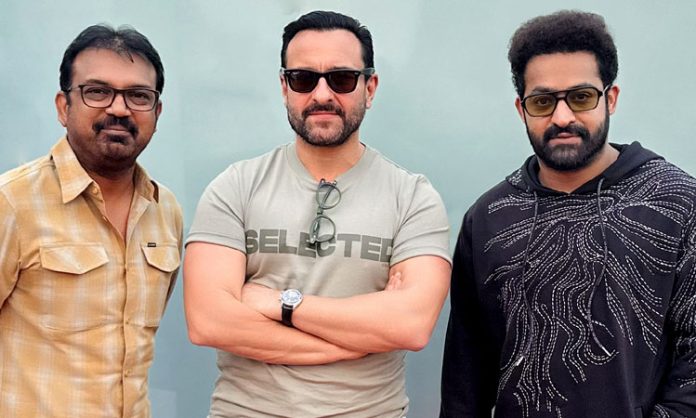 Saif Ali Khan joins NTR30 Shooting