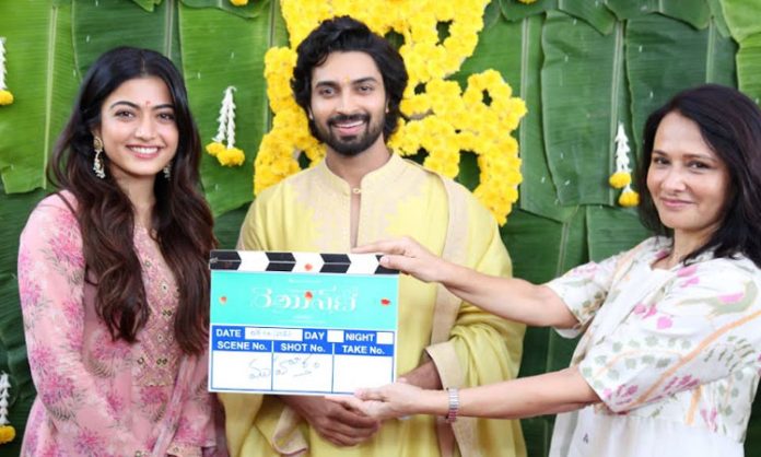 Rashmika Mandanna's Rainbow movie launched