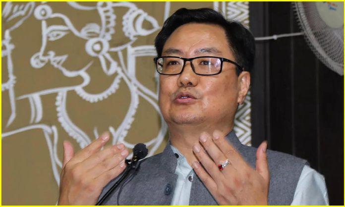 Kiren Rijiju thanks CJI Chandrachud