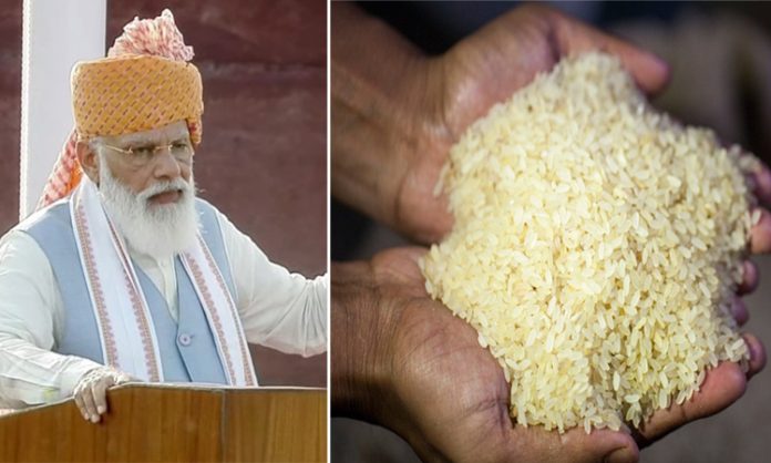 Modi Govt to supply fortified rice to poor by 2024