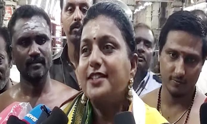 Roja on Rajanikanth