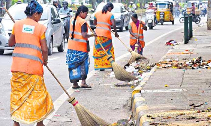 Sanitation workers Attendance Timing Change