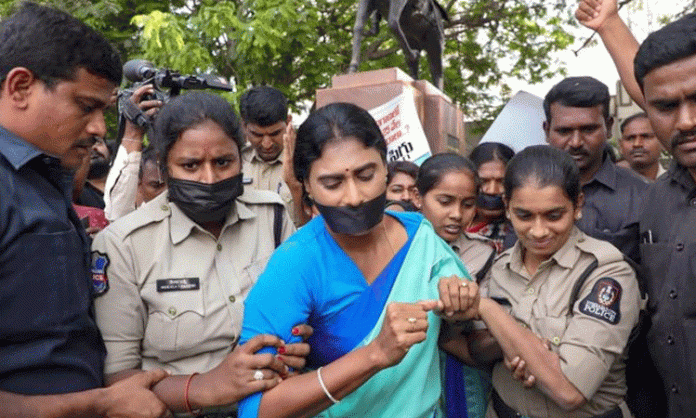 Sharmila arrested