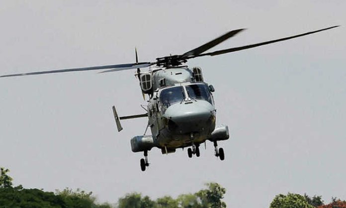 Army helicopter collapsed in Kashmir