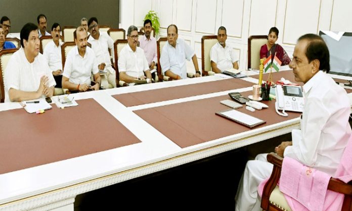 CM KCR Review on Brahmana Parishath Bhavan inauguration