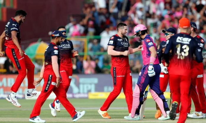 IPL 2023: RCB beat RR by 112 Runs