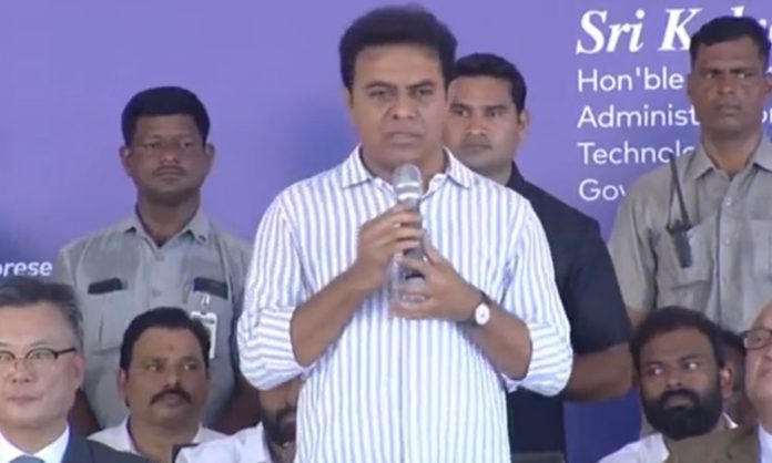 KTR tour in warangal