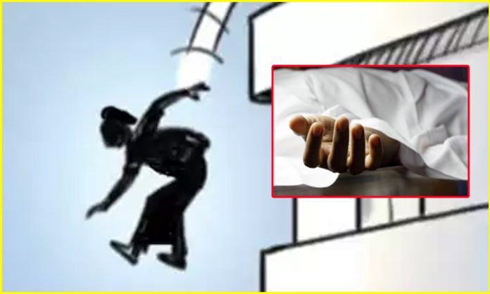 Student jumps on building in bachupally