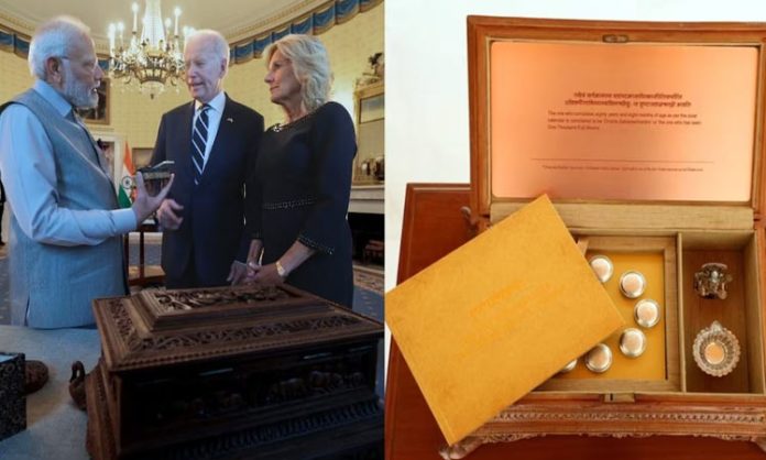 PM Modi special gift for Joe Biden