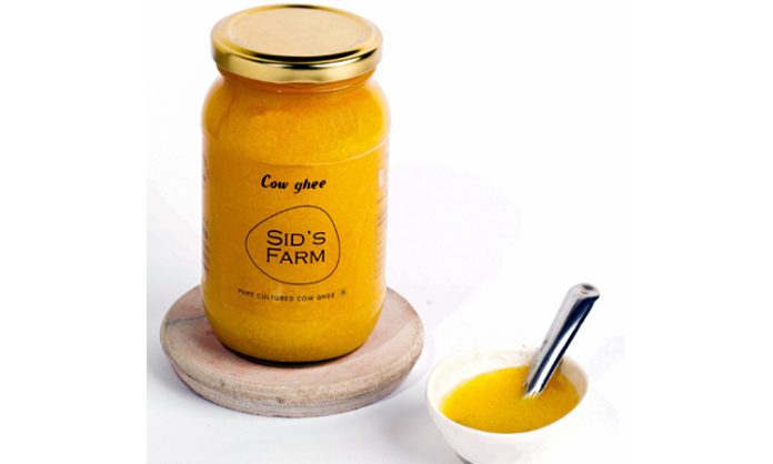 Sid's farm launches shopping page for ghee