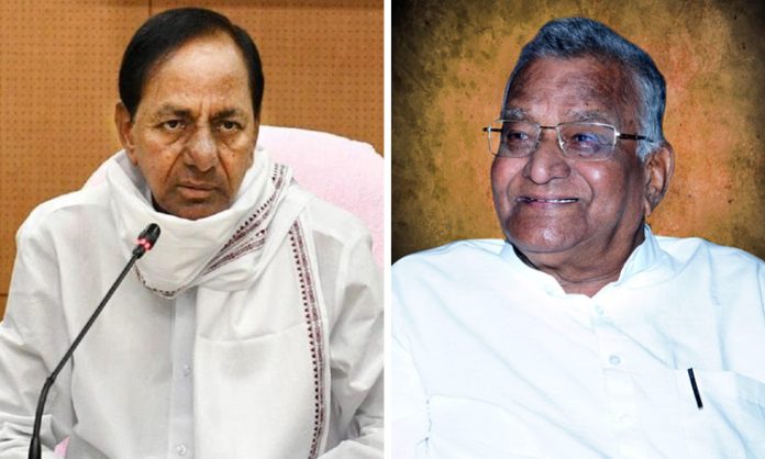 CM KCR Condoles demise of Solipeta Ramachandra Reddy