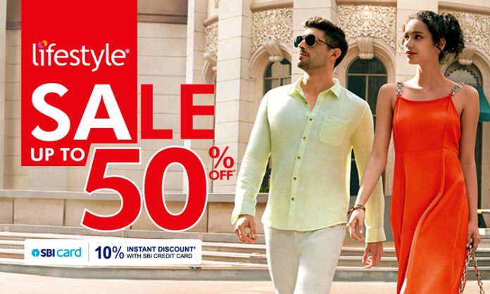 Lifestyle announces 50% offer on fashion brands