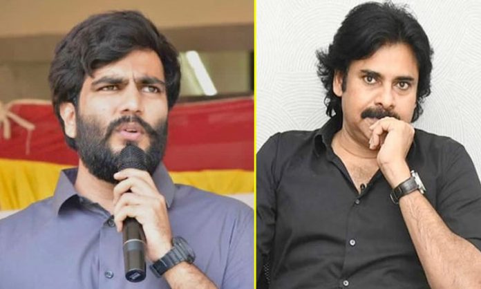 Byreddy Siddharth Reddy comments on pawan kalyan