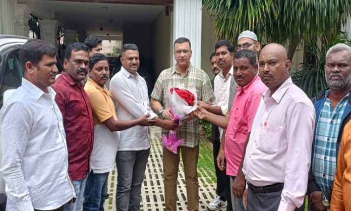 Home Guards who met MLA Akbaruddin