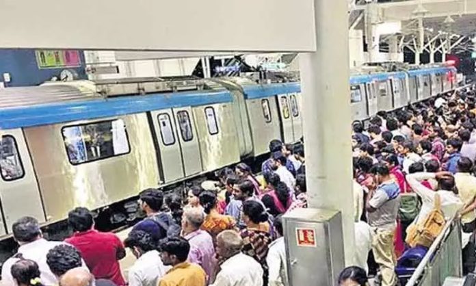 A record-setting metro train