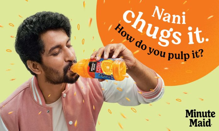 Nani's Minute maid pulpy Orange campaign