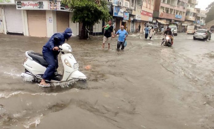 9 Killed as Heavy Rains in Gujarat