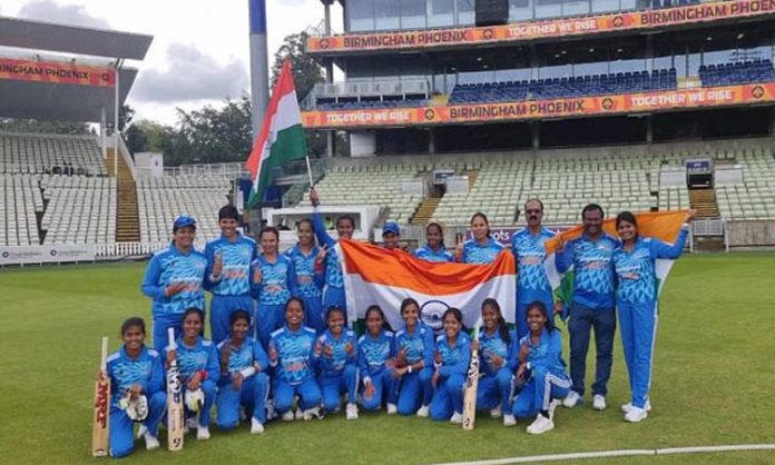 Blind women's cricket team made history