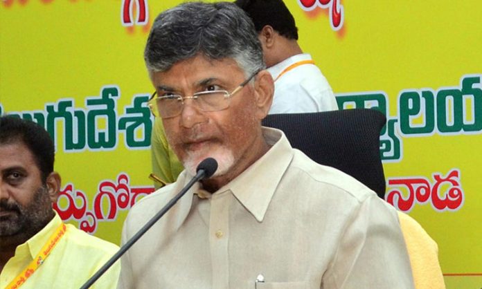 Chandrababu letter to President and PM Modi