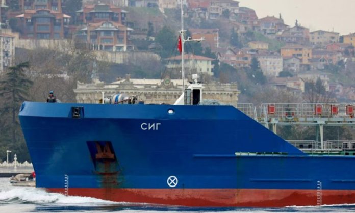 Ukrainian Sea Drones Attack Russian Oil Tanker