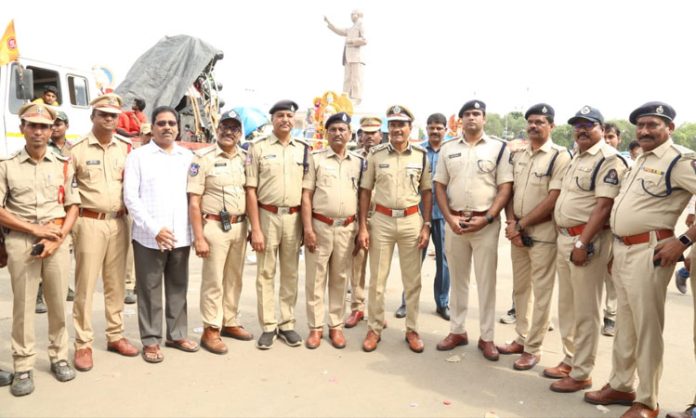 Ganesh immersion that ended peacefully