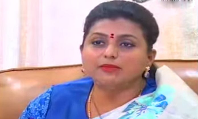 Roja vs Chandra babu naidu