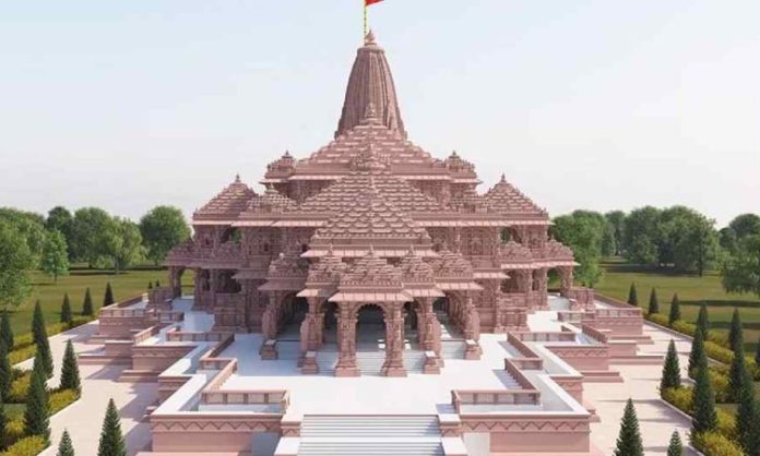 Ram temple ground floor to be complete by December