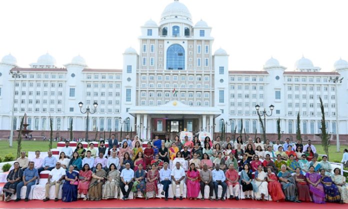 Retired IAS officers at Secretariat