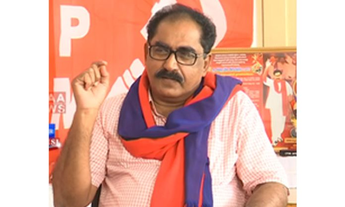 All slum dwellers should be given care: CPM Secretary Tammineni