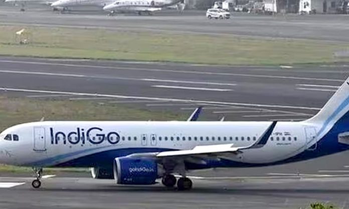 Indigo Flight Emergency Landing after hit by Bird