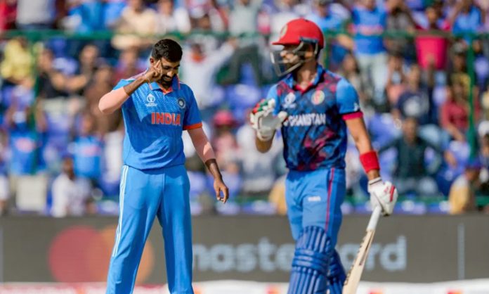 World Cup 2023: Bumrah takes 2 wickets in an Over against AFG